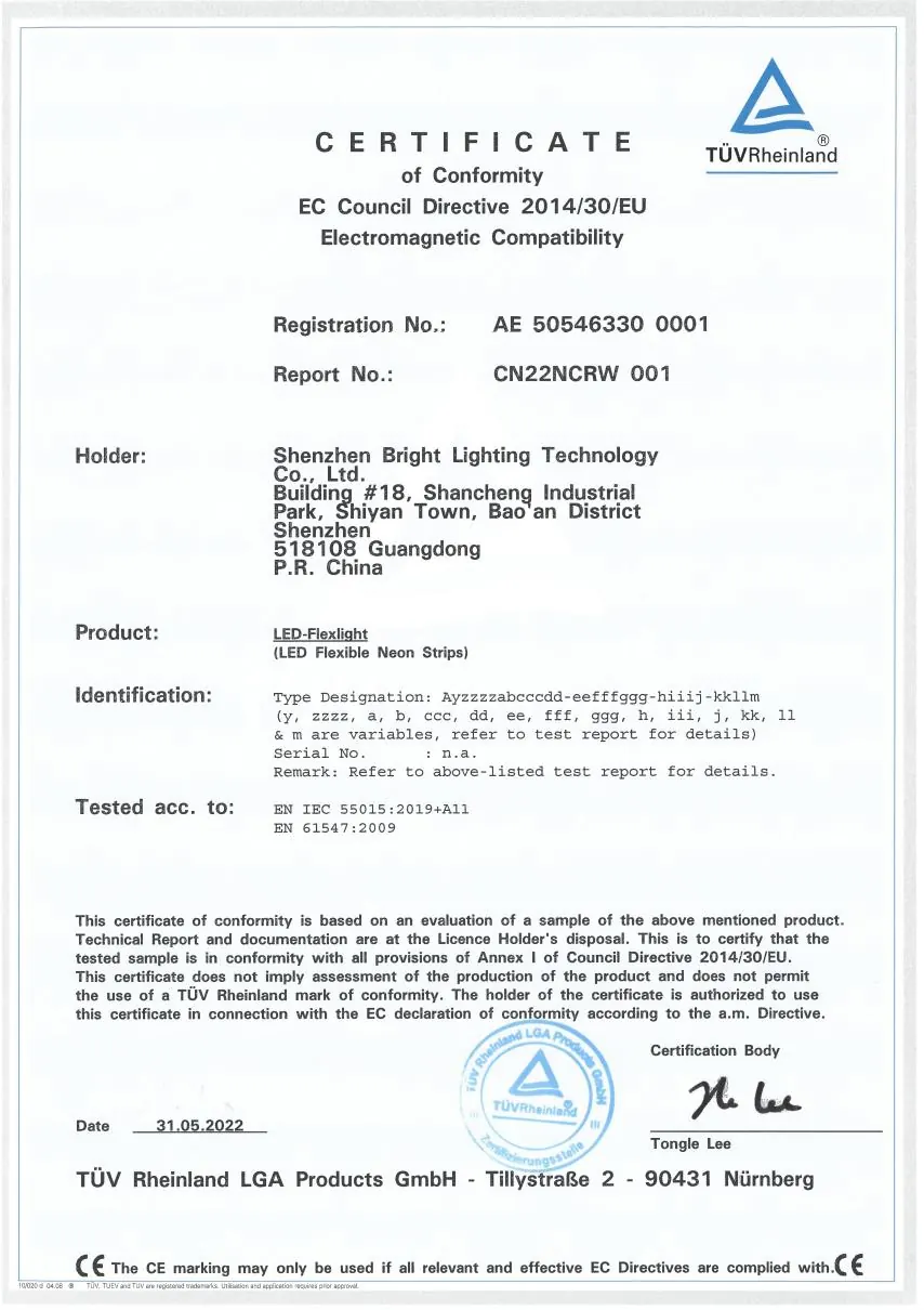 CE certificate